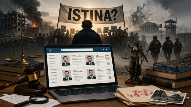 Pokrenuta prva javna baza procesuiranih za ratne zločine u BiH: Digitalni alat za istinu, pravdu i sjećanje