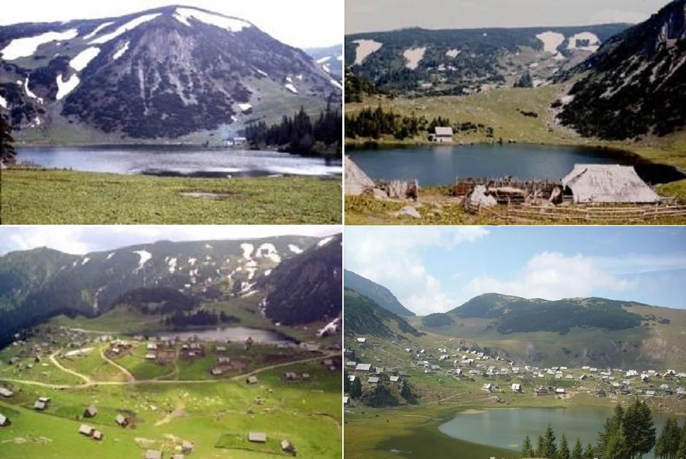 Prokoško jezero: "razvoj" od 1970.  do 2008. godine