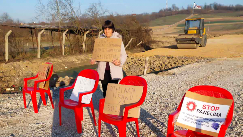Protest Podnovlje Ustupljena fotografija
