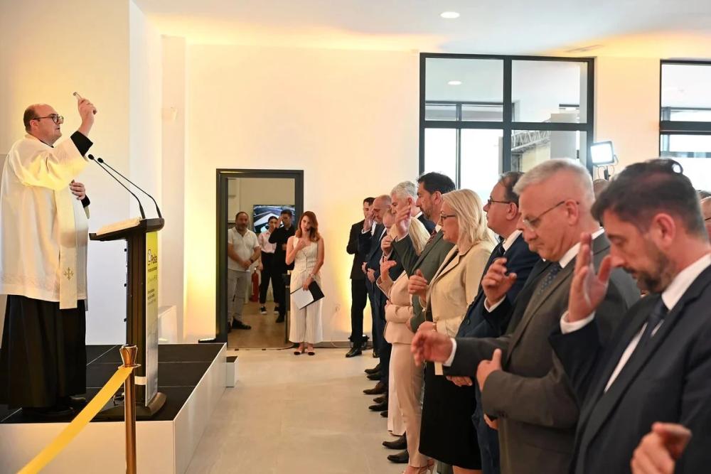 osveštavanja objekta Hrvatske pošte u Mostaru