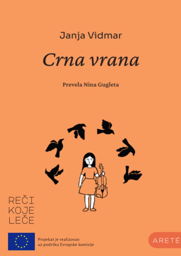 Janja Vidmar, roman Crna vrana