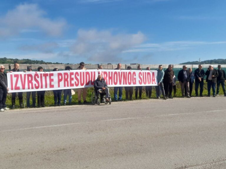 Protest u Podnovlju – građani ušli na gradilište