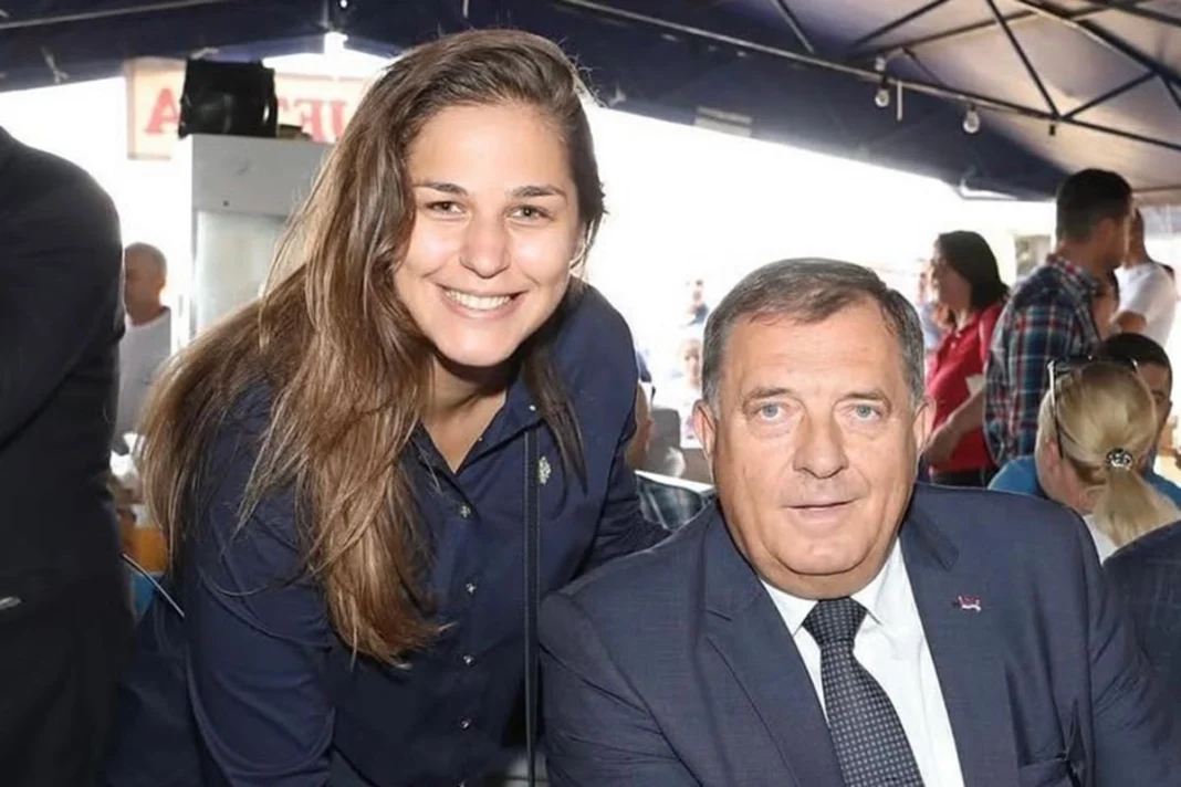 Anja Ljubojević i milorad Dodik Instagram