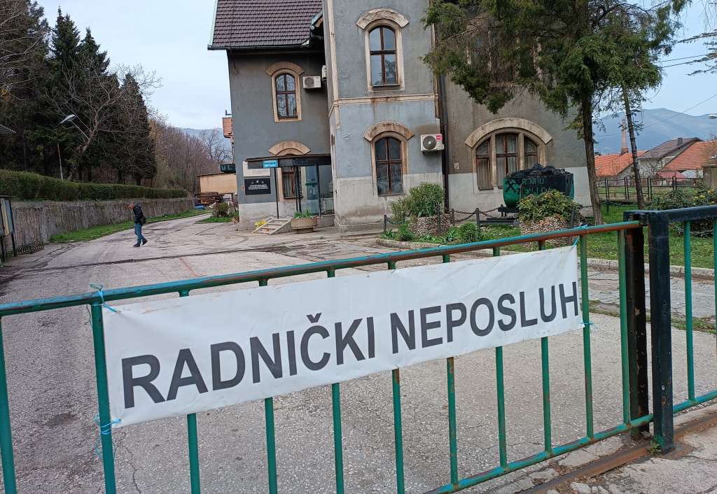 Zanica Radnički neposluh rudari BHRT