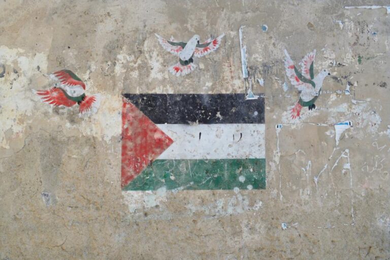 mural zastava palestine
