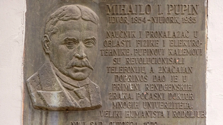 mihajlo pupin ploča