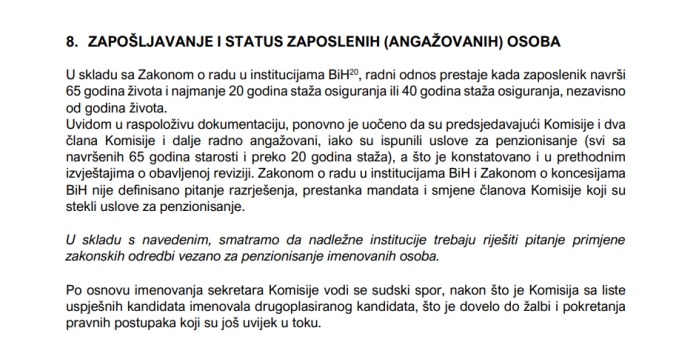 revizija komisije