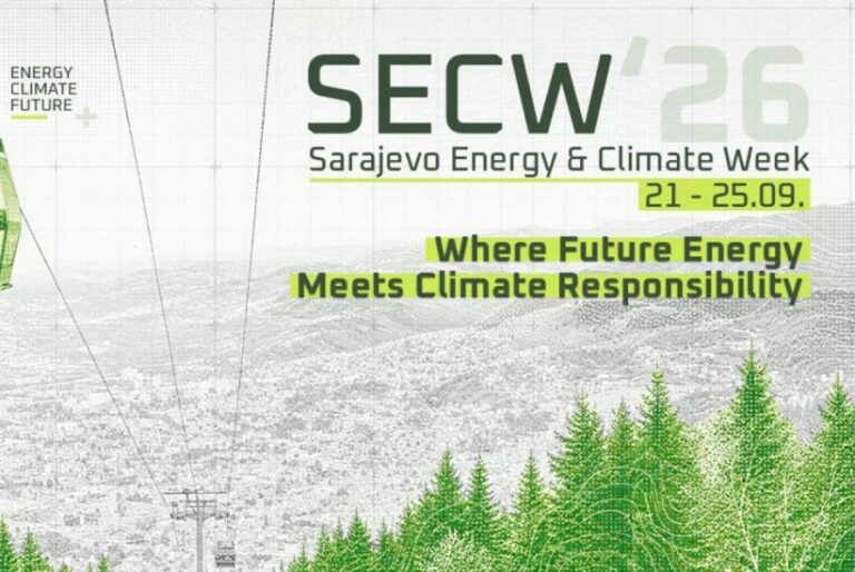 Više od 200 stručnjaka na Sarajevskoj sedmici energije i klime – SECW 2026