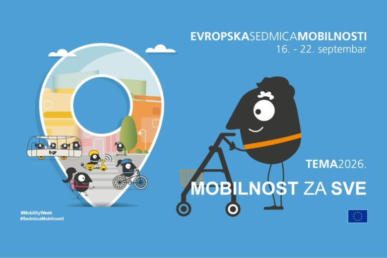 Od sljedeće srijede u znaku održivog kretanja: Počinje Evropska sedmica mobilnosti 2026.