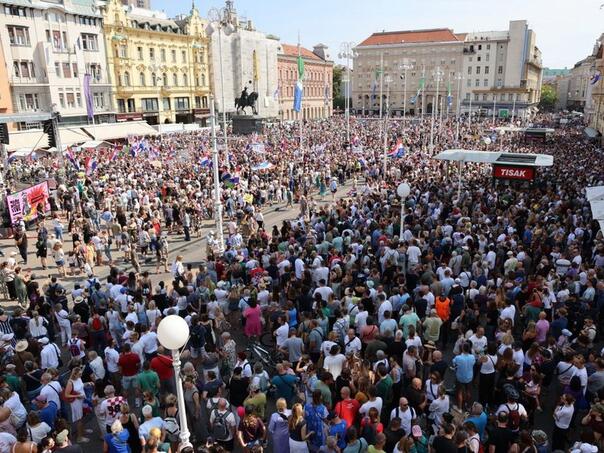 Protesti u Zagrebu Index