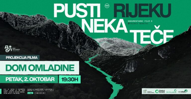 Priča o Neretvi: Pogledajte film “Pusti rijeku neka teče” u Banjaluci