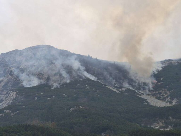 Požar na Čvrsnici Foto PVP Posušje