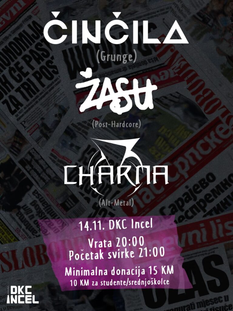 Underground u punom sjaju: Činčila, Žasu i Charna stižu u DKC Incel